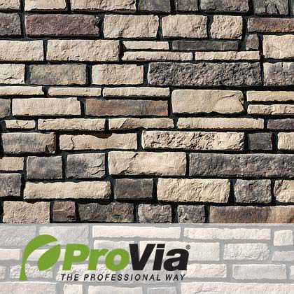 Manufactured Stone Veneer - Chisel Cut - Brindle - ProVia