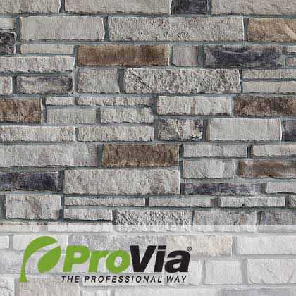 Manufactured Stone Veneer - Chisel Cut - Laurelwood - ProVia