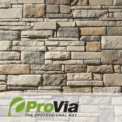 Manufactured Stone Veneer - Dry Stack - Lakepoint - ProVia