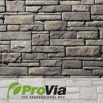 Manufactured Stone Veneer - Dry Stack - Whisperwood - ProVia