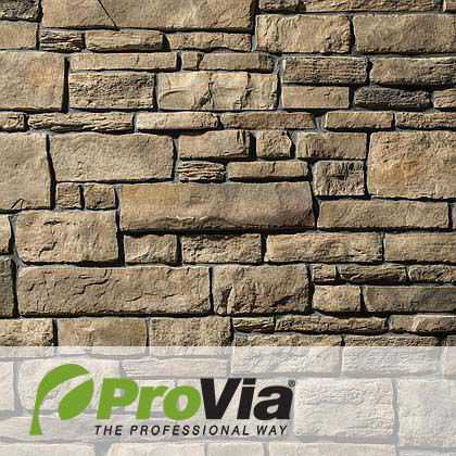 Manufactured Stone Veneer - Terra Cut - Russet - ProVia