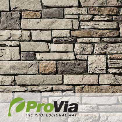 Terra Cut manufactured stone veneer - Summit - ProVia