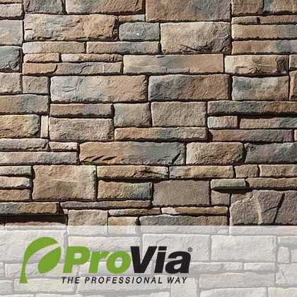 Manufactured Thin Stone Veneer - Dry Stack - Colorado - ProVia