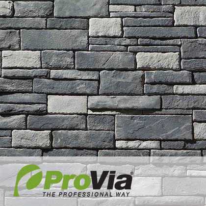 Manufactured Thin Stone Veneer - Dry Stack - Erie - ProVia