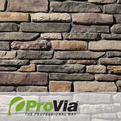 Manufactured Stone Veneer - Ledgestone - Saginaw - ProVia