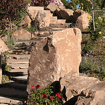 Cherokee natural stone columns and monoliths