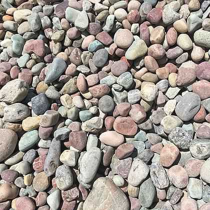 Rainbow - pebbles - decorative ground cover