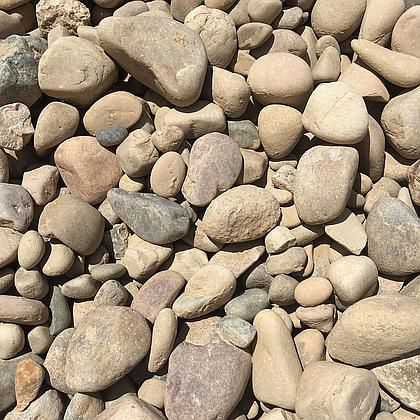 Rocks ands Cobbles to reduce drought with xeriscape