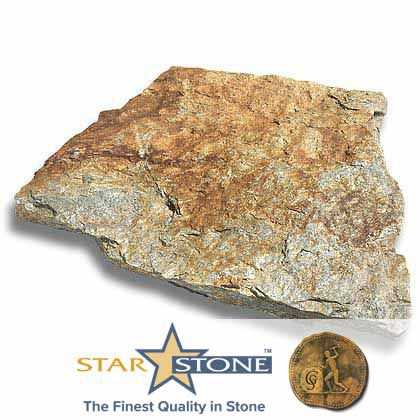 Autumn Gold - 1 inch patio stone in stock