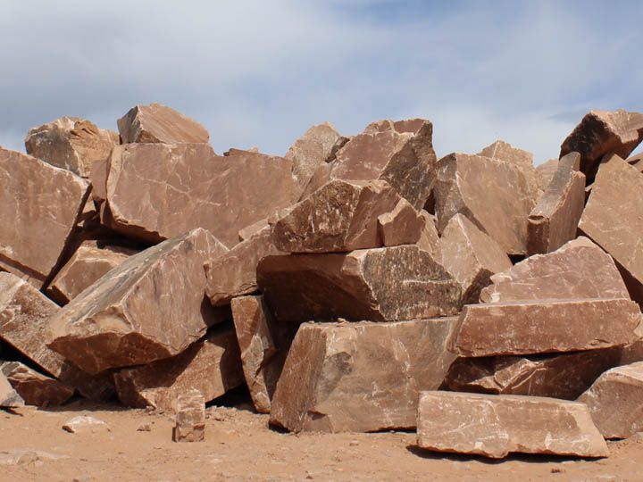 Red Sandstone Boulders