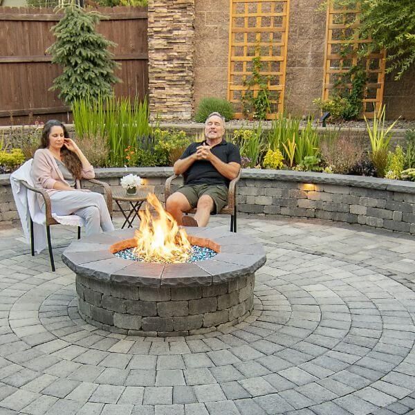 Matching pavers for garden walls