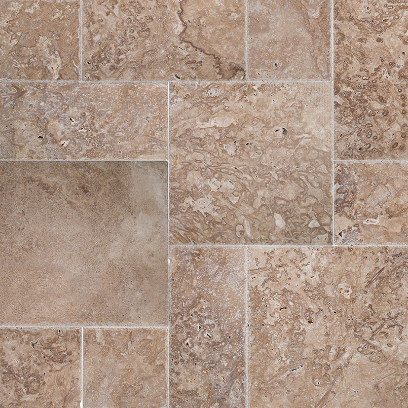 Tuscany Walnut Paver Tumbled 24&quot;x24&quot;