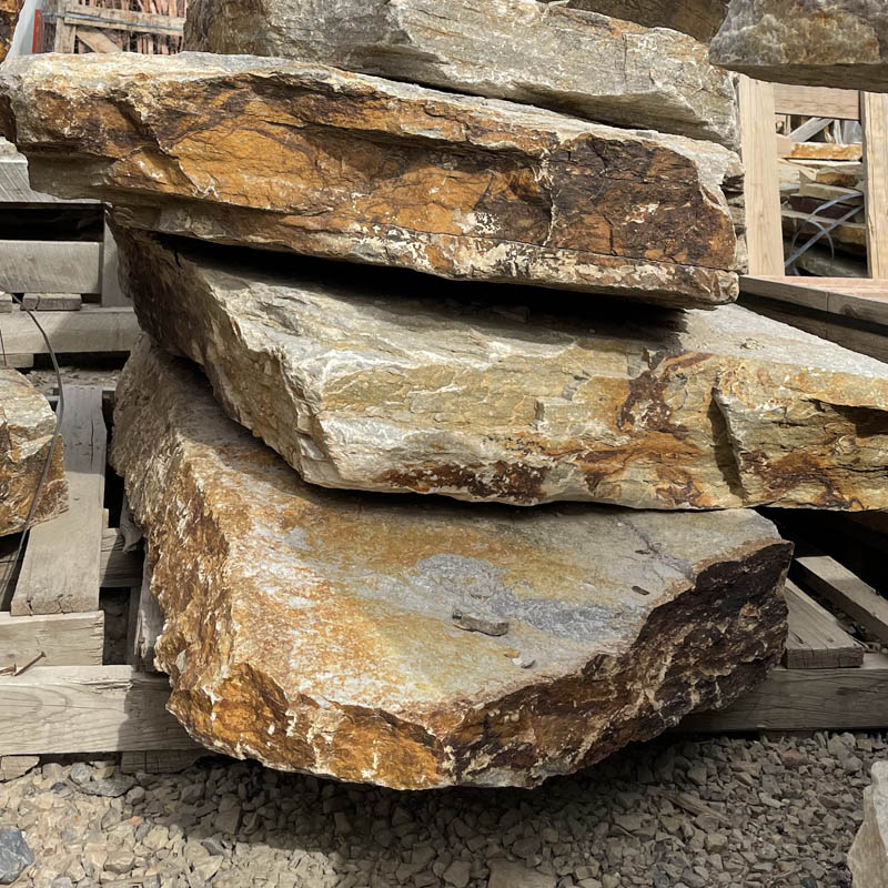 Autumn Gold 5-8&quot; Landscape Slabs