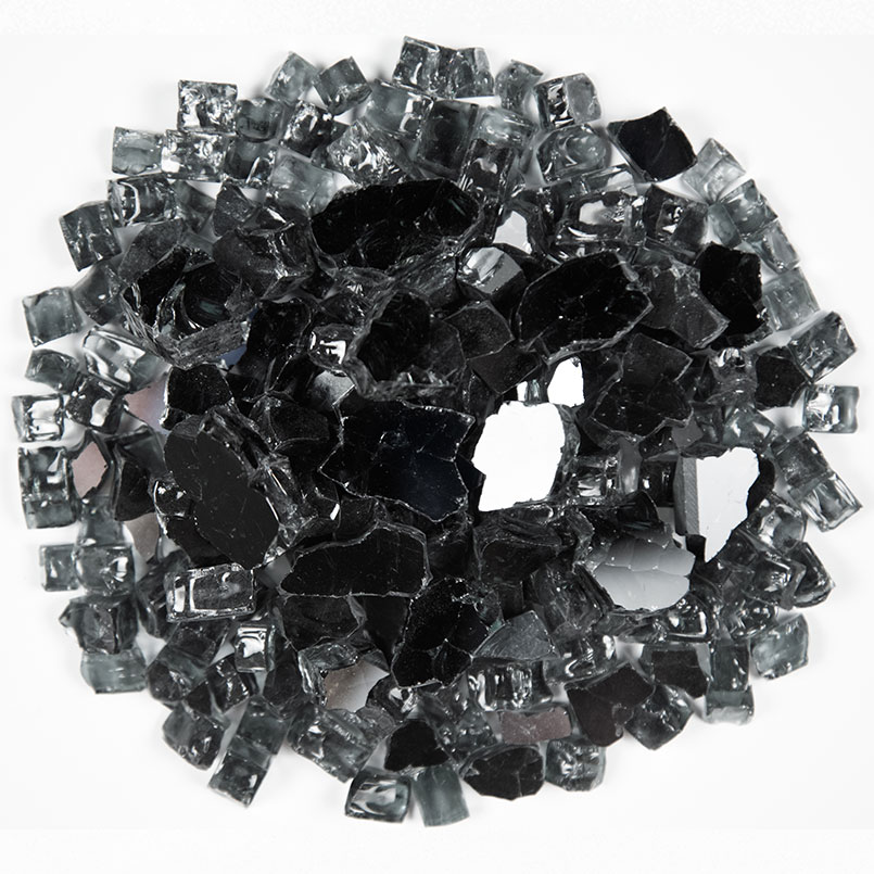 Galaxy Black Fire Glass 0.5&quot; (20 lb)-variation