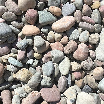 Rainbow Pebbles 3&quot; 