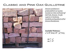 Pink Oak Blend 4" x4-6" Guill