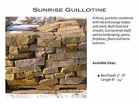 Sunrise 4"x4-8"x8-24" Guill