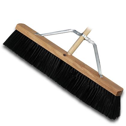 18" Concrete Broom With Handle 