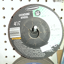 Warrior 4½” Grinding Wheel ⅞”Arbor