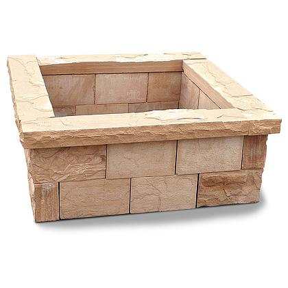 Sunrise Fire Pit Kit Square