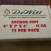 Weed Barrier Pins Bulk 75 Count Box (Discontinued)