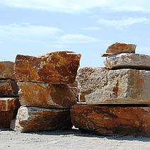 Autumn Gold Landscape Slabs Bulk 8-15"