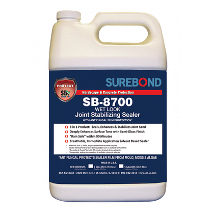 Wet-Look Joint Stabilizing &amp; Anti Fungal Sealer SB8700 Gallon