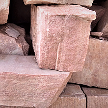 Pink Oak Blend 2-4" Boulders (palletized)