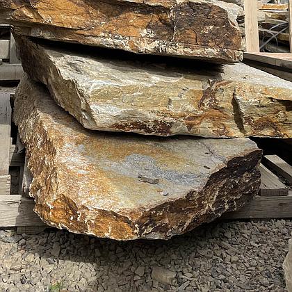 Autumn Gold 3-5" Landscape Slabs