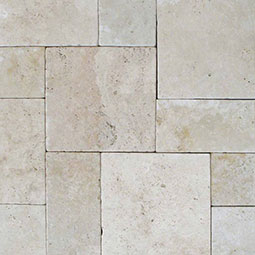 Tuscany Beige Paver Tumbled 24"x24"