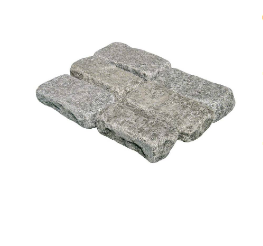 Impala Black Cobbles 4x8x2" Tumbled