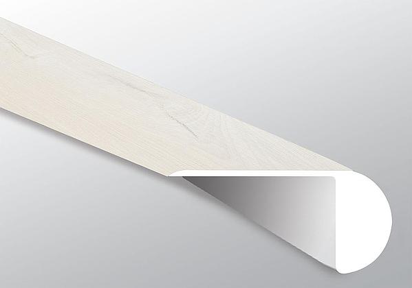 Andover Whitby White - Overlapping Stairnose 94"